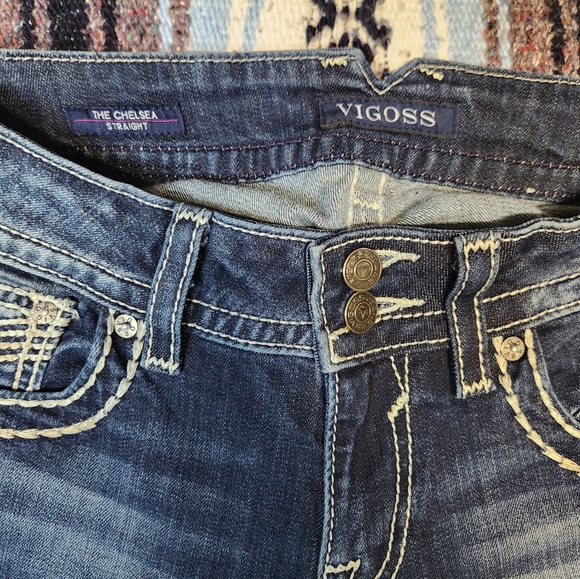 Vigoss Chelsea Straight Jean - Picture 2 of 9